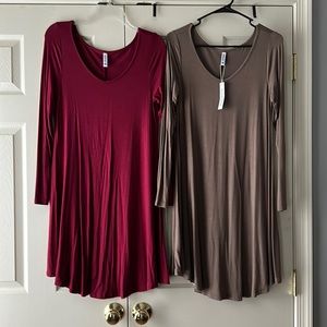 Two Dearcase Swing Dresses (sold as a pair, two dresses for the price of one)